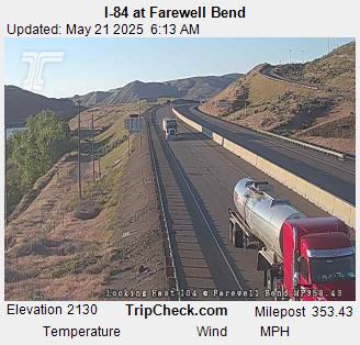 I-84 at Farewell Bend